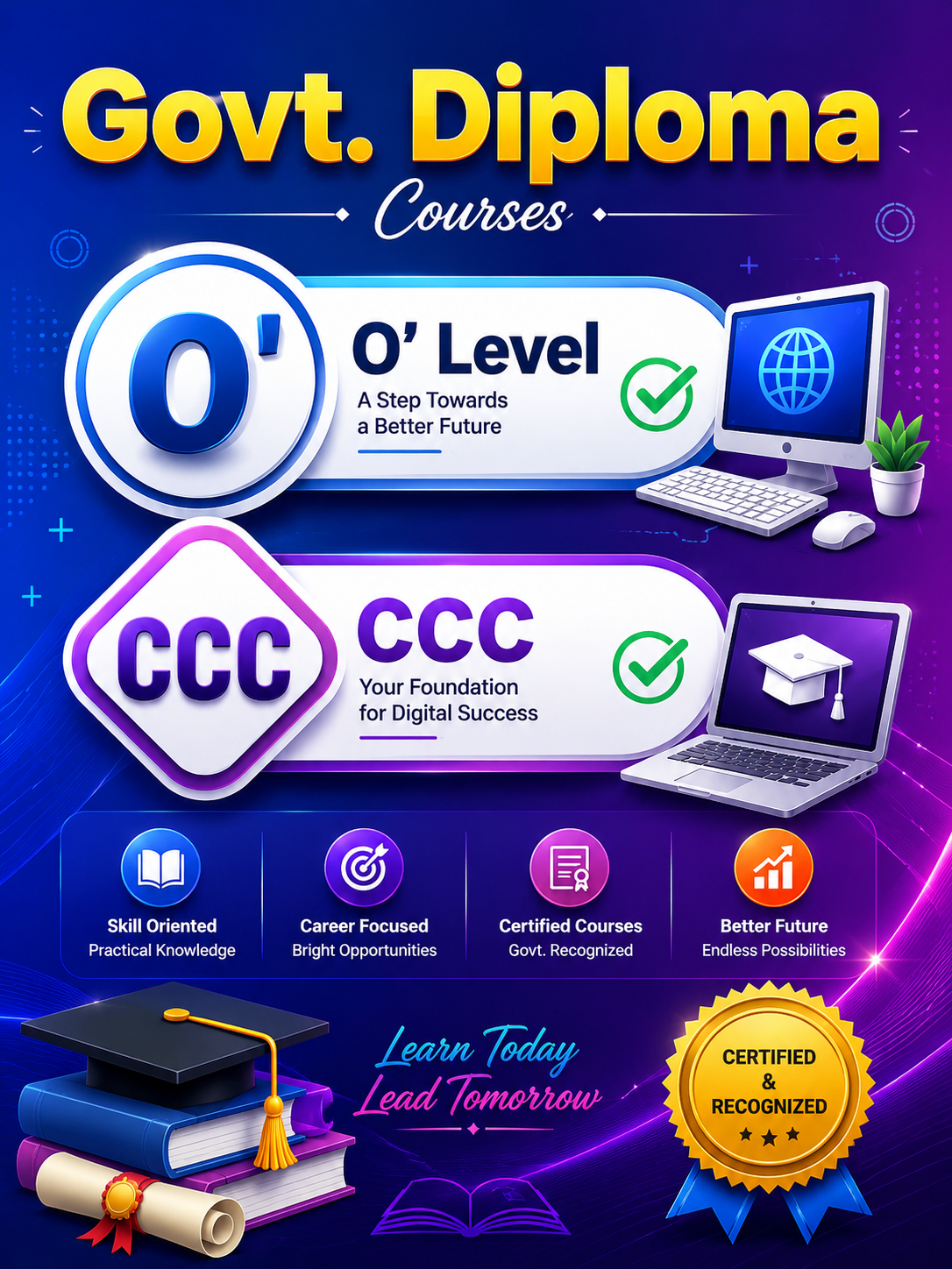 GOVERNMENT DIPLOMA COURSES